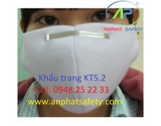 HH-Khẩu trang KT5.2 màu trắng (Nẹp ngoài)